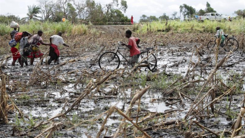 Consecuencias del ciclón Idai. EFE/EPA/TIAGO PETINGA