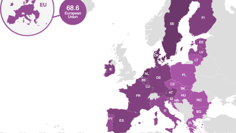 Mapa del Índice de Igualdad de Género