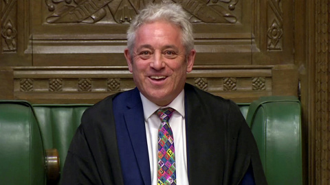 John Bercow, presidente de la Cámara de los Comunes, en Westminster. REUTERS