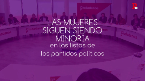 Las mujeres son minorÃ­a en las cabezas de lista de los principales partidos