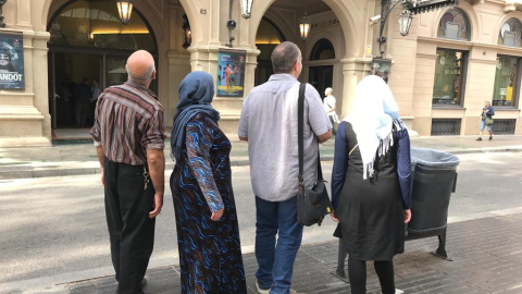 Membres d'un tàndem de Barcelona de sortida cultural al Liceu gràcies a Apropa Cultura