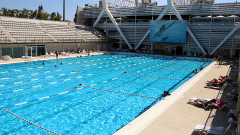 Imatge d'arxiu del esportiu municipal Piscines Picornell