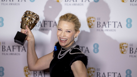 Cate Blanchett en los premios de cine Bafta