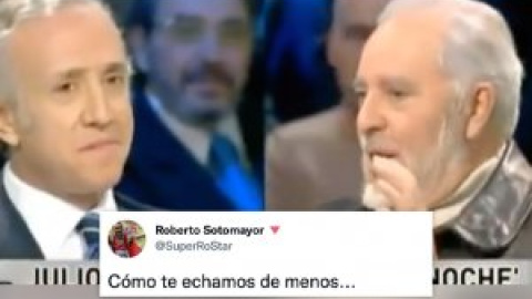 El discurso de Julio Anguita en 2013 en 'La Sexta Noche' que se ha viralizado en las últimas horas: "Yo como en mi casa y ceno en mi casa"