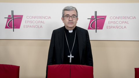 El presidente de la Conferencia Episcopal Española, Luis Argüello, a 5 de marzo de 2024.