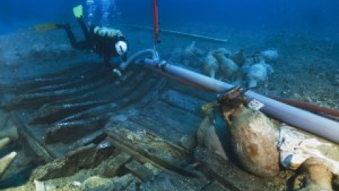 Troben fustes amb inscripcions úniques al vaixell romà Formigues II del segle I aC