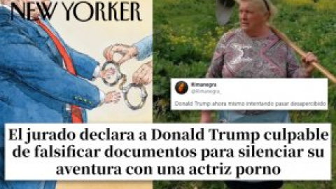 "Esta noche Donald Trump va a dormir como un condenado": los mejores memes de la sentencia al expresidente de EEUU