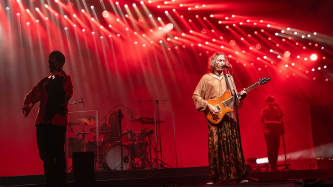 Robe Iniesta, exlíder de Extremoduro, en el Icónica Santalucía Sevilla Fest.