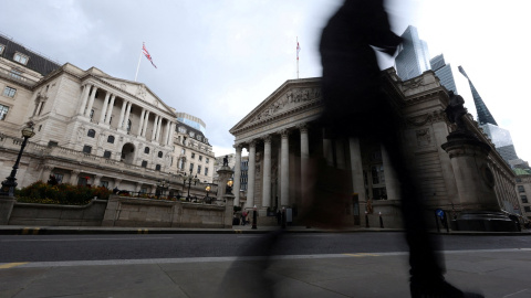 El edificio del Banco de Inglaterra (BoE, en sus siglas en inglés), en la City londinense. REUTERS/Mina Kim