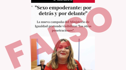 Imagen de una noticia falsa que se ha atribuido a 'Público' de forma malintencionada para desinformar.