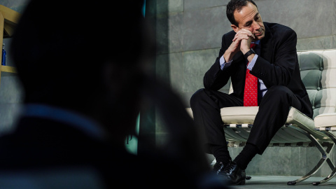 El consejero delegado de Caixabank, Gonzalo Gortázar, en una foto de archivo.