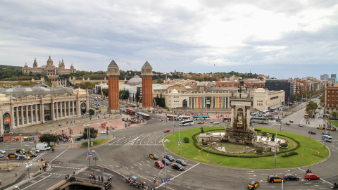 Fotografía de la ciudad de Barcelona.