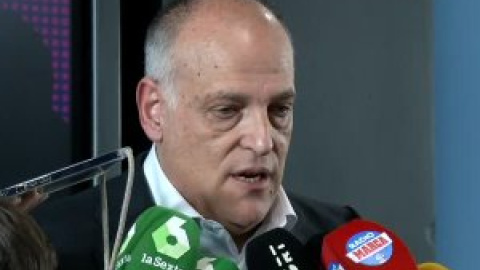 Tebas pide al Barça "menos victimismo y más claridad" sobre el caso Negreira