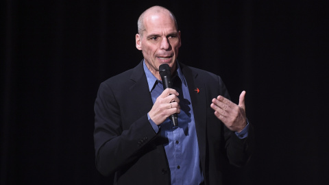 11/03/2023. Yanis Varoufakis durante un acto de MeRA25, a 20 de febrero de 2019.