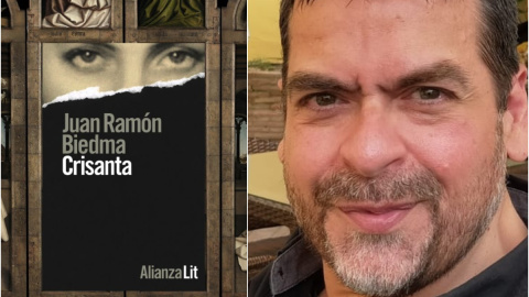 El escritor Juan Ramón Biedma, autor de la novela 'Crisanta'.