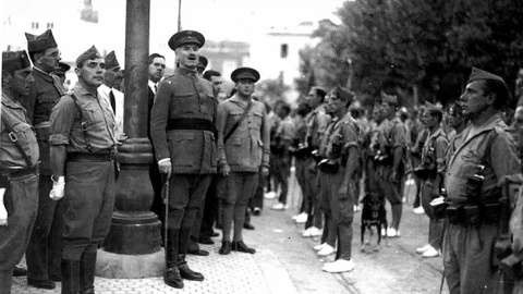 Gonzalo Queipo de Llano, en Sevilla.