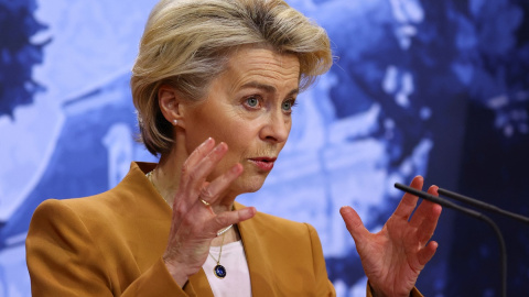 La presidenta de la Comisión Europea, Ursula von der Leyen.