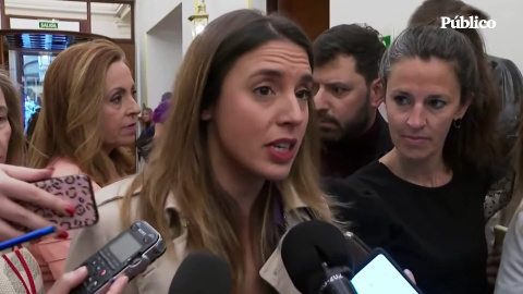 Irene Montero: "Yolanda DÃ­az y el presidente defendieron bien la tarea del Gobierno"