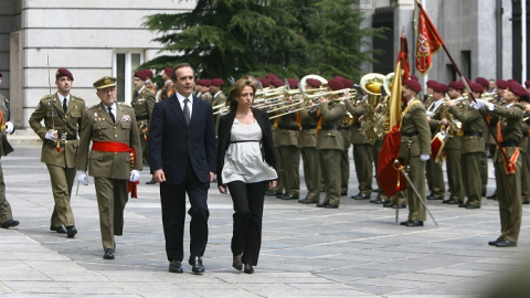 Toma de posesión de la ministra de Defensa (Imagen de archivo).