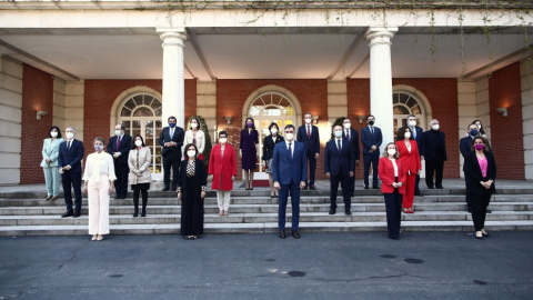 Imagen de archivo de los ministros y ministras que conforman el Gobierno liderado por Pedro Sánchez.