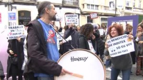 Trabajadores de Inditex inician una huelga de dos días en A Coruña