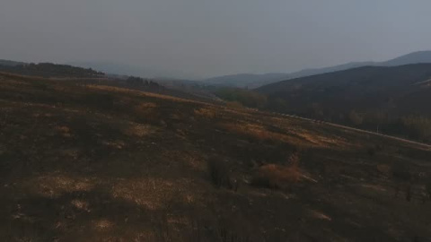 Las autoridades dan por estabilizado el incendio de La Cabrera