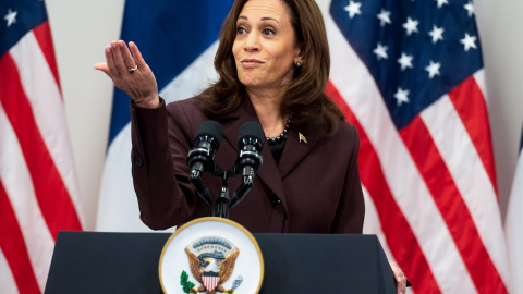 12/11/2021 La vicepresidenta de EEUU, Kamala Harris