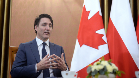 El primer ministro de Canadá, Justin Trudeau.