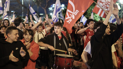 Protestas contra el Gobierno en Tel Aviv, una de las grandes ciudades de Israel, a 1 de abril de 2023.