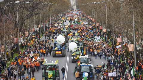 20/03/2022 La manifestación en defensa del mundo rural que ha tenido lugar este domingo en Madrid