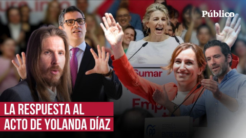 Así han reaccionado los partidos al acto de Sumar