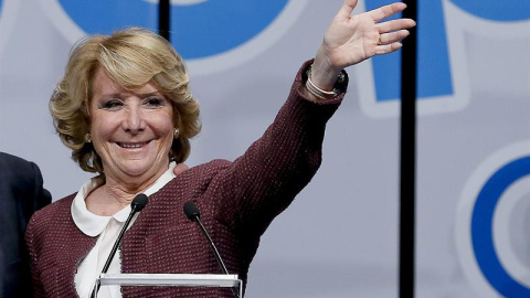 La candidata del PP a la Aldaldía de Madrid, Esperanza Aguirre. EFE