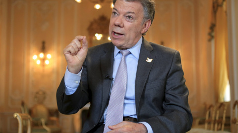 El presidente de Colombia, Juanh Manuel Santos.- REUTERS