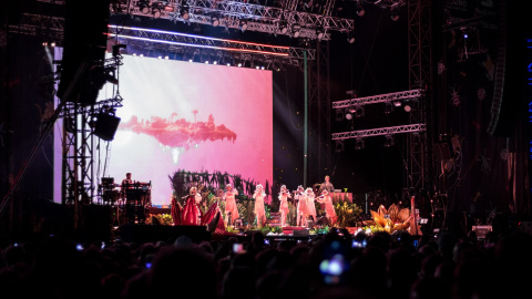 Björk en el mayor de los escenarios, del Primavera Sound / Lorenzo Lasagna