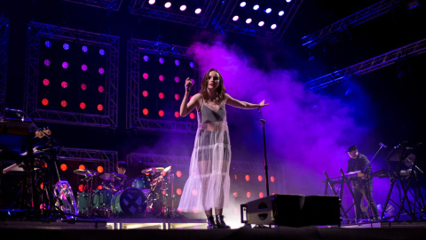 Actuación de Chvrches en Primavera Sound / Lorenzo Lasagna