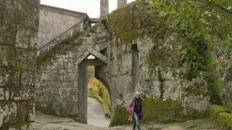 22/3/22 Imagen del monasterio de San Pedro de Rocas