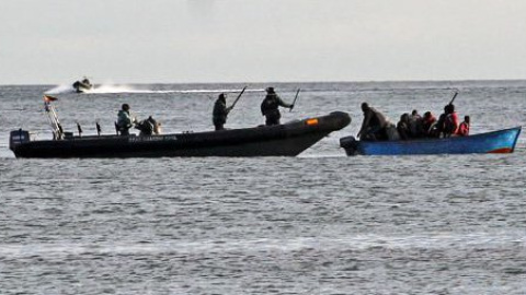 Siete mujeres muertas en la 'devolución en caliente' ejecutada por la Guardia Civil en la costa de Melilla hace dos días.