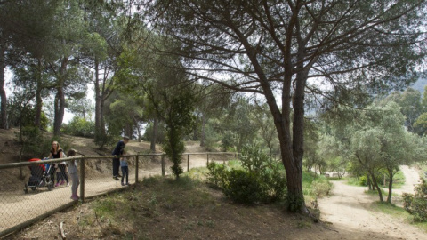 Parc del Castell de l'Oreneta