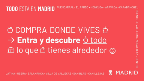 Campaña del Ayuntamiento de Madrid.