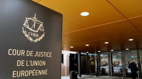 Entrada del Tribunal de Justicia de la UE, en Luxemburgo. REUTERS