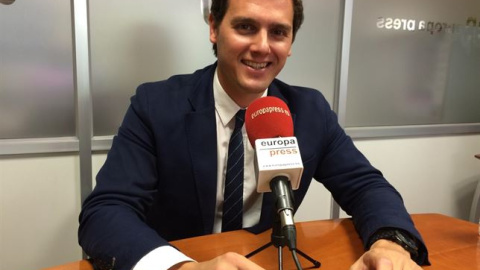 El presidente de Ciudadanos, Albert Rivera. E.P.