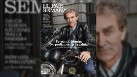 Fernando Simón se toma con humor su portada de motero