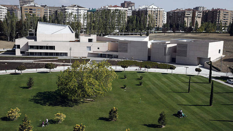 Panorámica del campus de la Universidad de Navarra. EFE/Jesús Diges