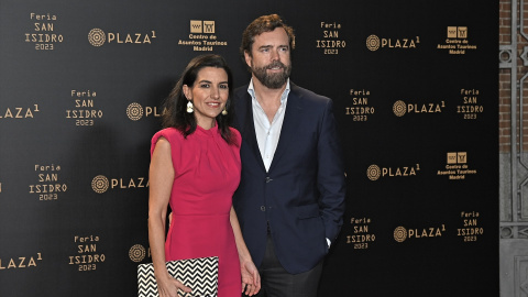 Rocío Monasterio e Iván Espinosa de los Monteros acuden en una gala en Madrid, a 1 de febrero de 2023.