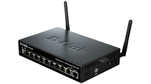 Imagen de un router D-Link DSR-250N