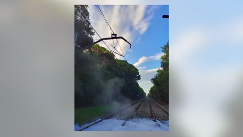 Actos vandálicos en vías de tren en municipios de Girona y Lleida este 11 de Septiembre - RENFE | EP