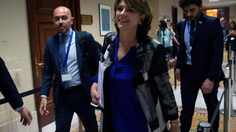 08/05/2019 - Dolores Delgado recoge este miércoles su acta de diputada en el Congreso para la nueva legislatura | EFE/Rodrigo Jiménez