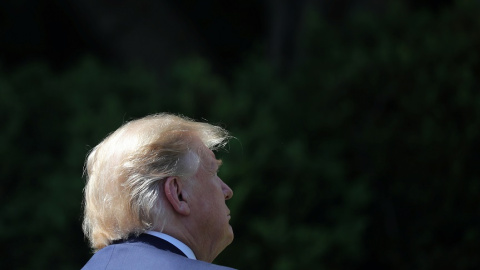 El presidente estadounidense, Donald Trump, durante un acto en la Casa Blanca. / REUTERS - JONATHAN ERNST