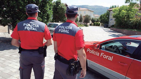 Imagen de archivo de la Policía Foral de Navarra.