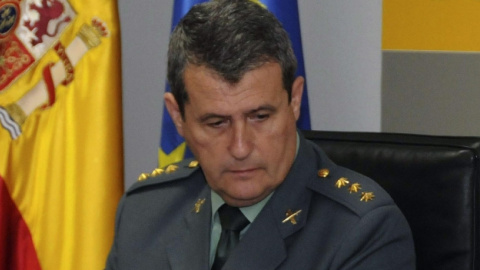 El coronel jefe de la Guardia Civil de Melilla, Ambrosio Martín Villaseñor. / EFE